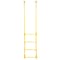 Vestil 89-1/2" Overall H, Dock Ladder, Walk-Through Style, 4 Step, Steel, 4 Steps, 300 lb. Load Capacity DKL-4 - alternate 3